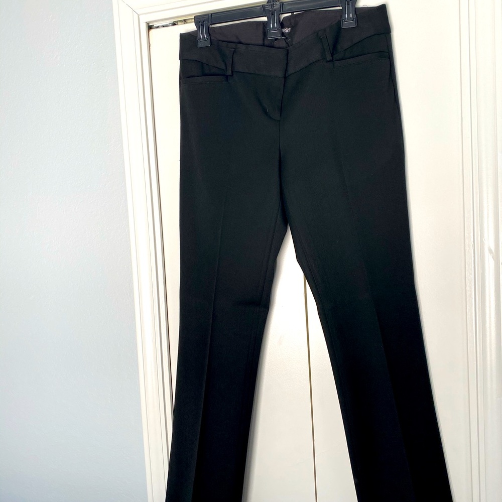 Express Columnist Bootcut Work Pants Worn Once - image 1